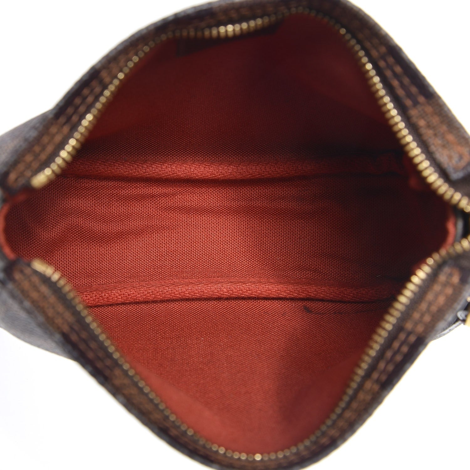 Louis Vuitton Damier Ebene Trousse Make Up Bag Pochette 5 of 9