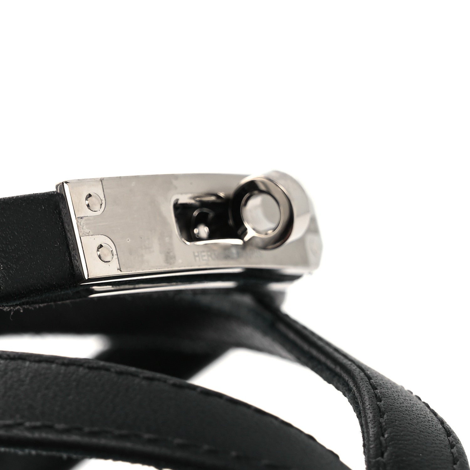 Hermes Calfskin Miss Sandals 39 Black 10 of 11