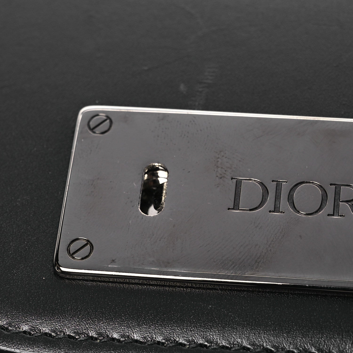 Christian Dior Oblique Smooth Calfskin Messenger Beige Black 12 of 13