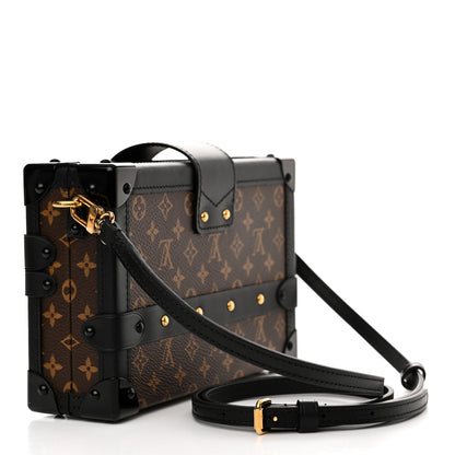 Louis Vuitton Monogram Petite Malle Black 3 of 11
