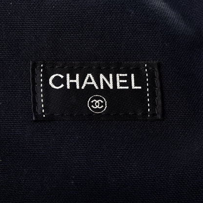 Chanel Terry Cotton CC Tote Black 6 of 9