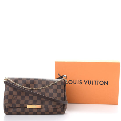 Louis Vuitton Damier Ebene Favorite MM 9 of 9