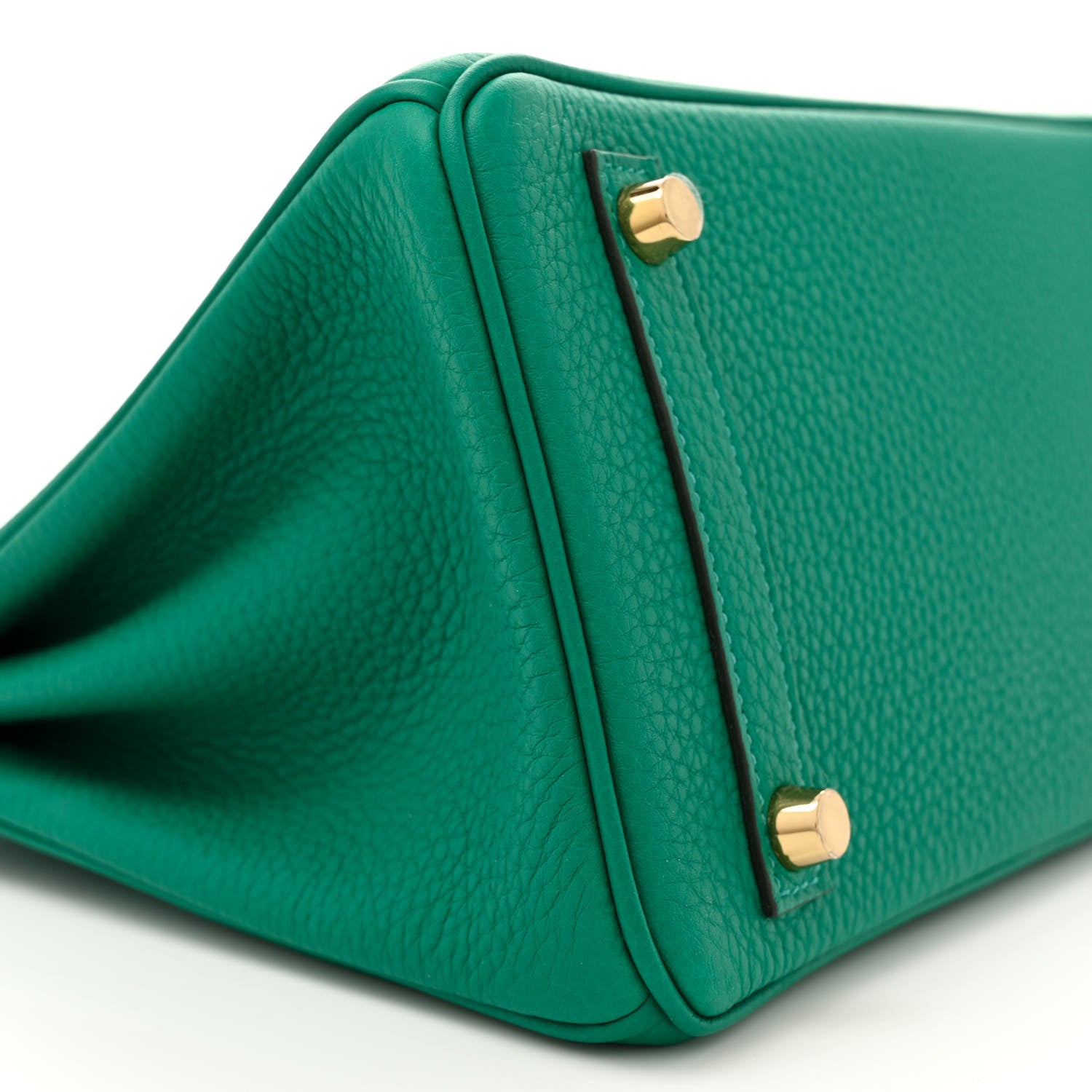 Hermes Togo Birkin 25 Vert Vertigo 9 of 11