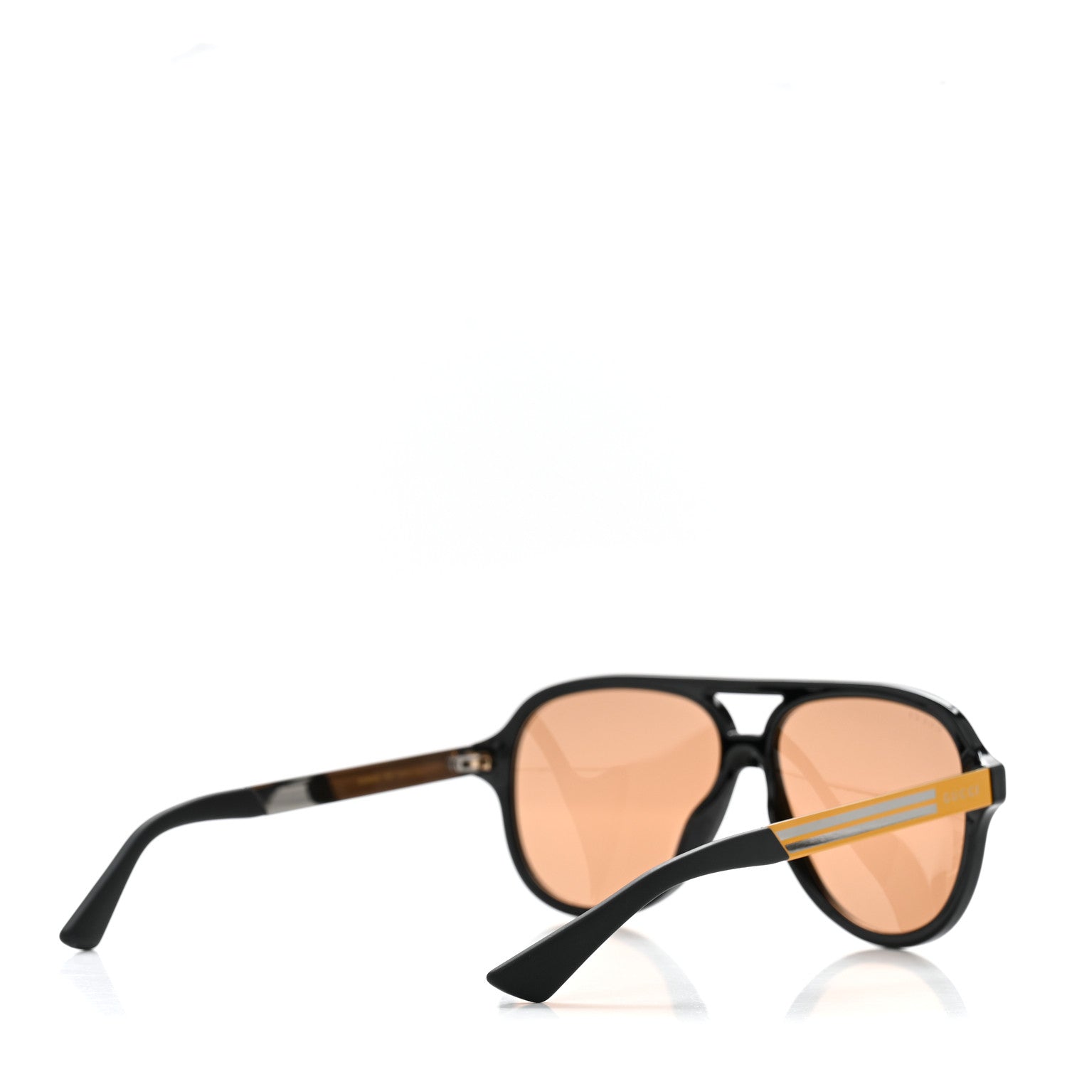 Gucci Acetate Sunglasses GG0688S Black Yellow 4 of 8