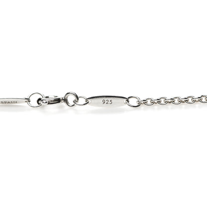 Tiffany Sterling Silver Pearl Elsa Peretti Open Wave Lariat Necklace 4 of 7