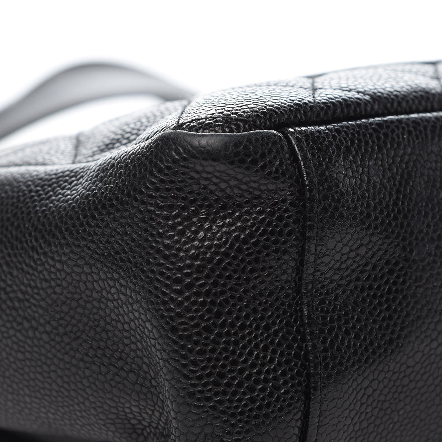 Chanel Caviar Quilted Petit Shopping Tote PST Black 10 of 13