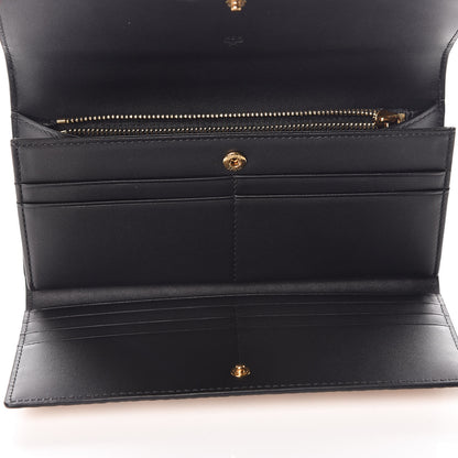 MCM Metallic Visetos Continental Flap Wallet Gold 7 of 9