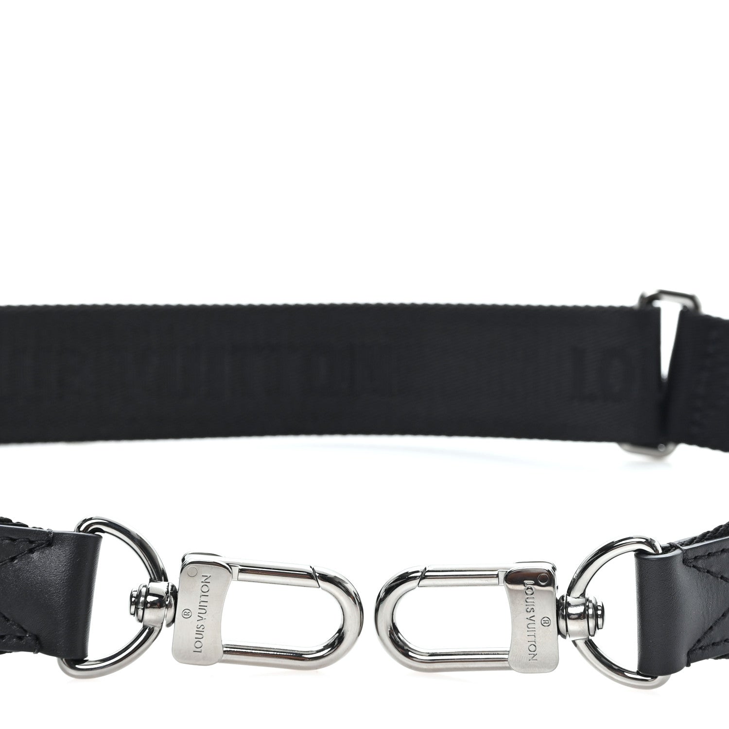 Louis Vuitton Jacquard Canvas Keepall Bandouliere Adjustable Shoulder Strap Black 3 of 3