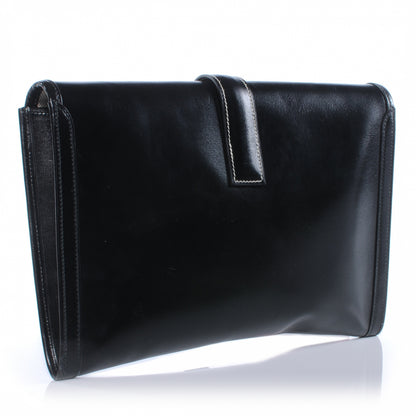 Hermes Box Calf Jige PM Clutch Black 3 of 6