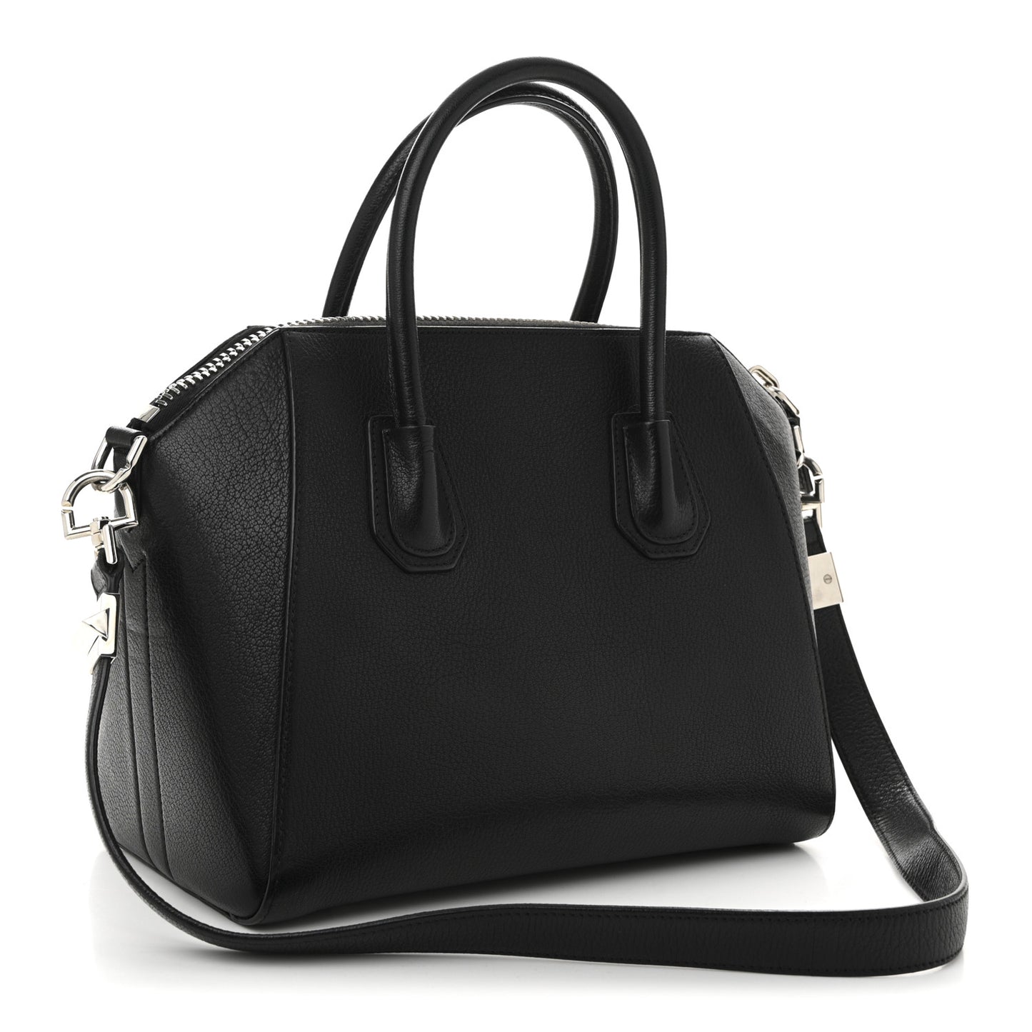 Sugar Goatskin Small Antigona Black