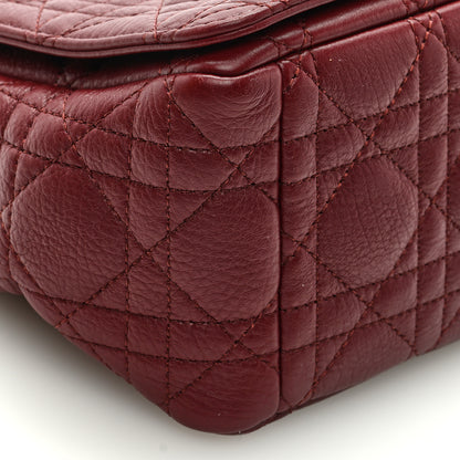 Christian Dior Calfskin Cannage Medium Caro Bag Brick Red 7 of 8