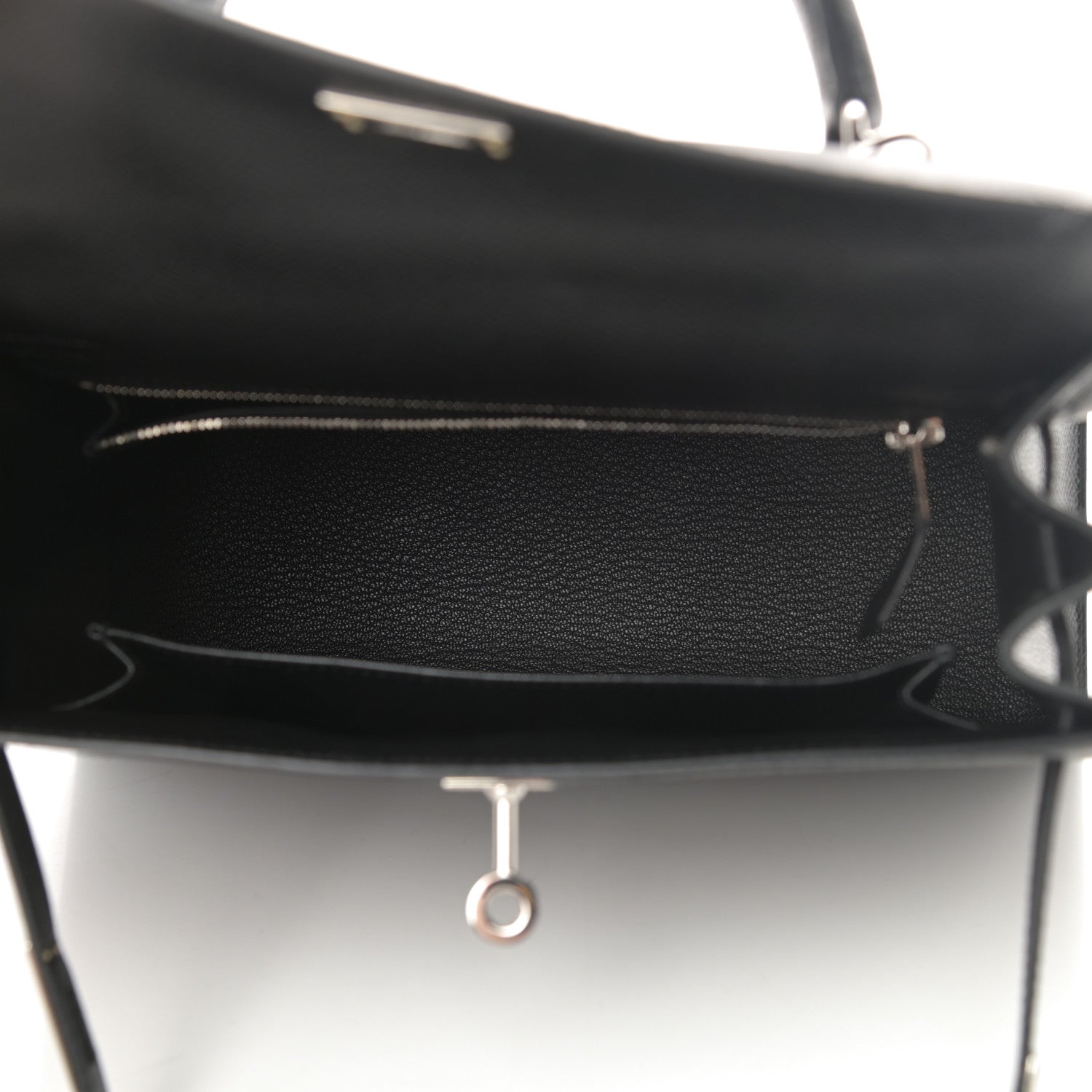 Hermes Epsom Kelly Sellier 25 Black 5 of 14