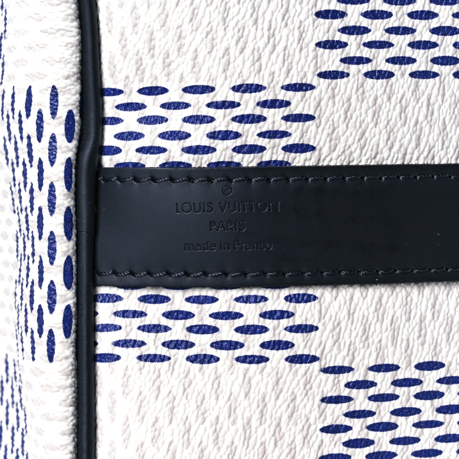 Louis Vuitton Damier Azur Latitude America's Cup Keepall Bandouliere 45 6 of 14