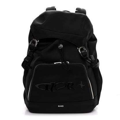 Christian Dior x Lewis Hamilton Nylon 8 Backpack Black 1 of 10