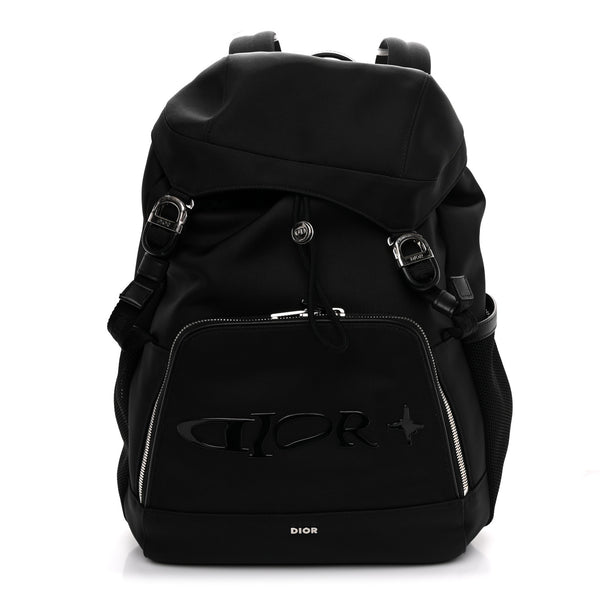 Christian Dior x Lewis Hamilton Nylon 8 Backpack Black 1912611