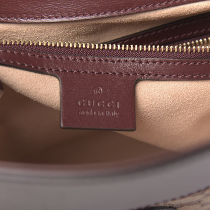 Gucci GG Monogram Calfskin Medium Arli Shoulder Bag Sahara Rubino Chardonnay 6 of 10