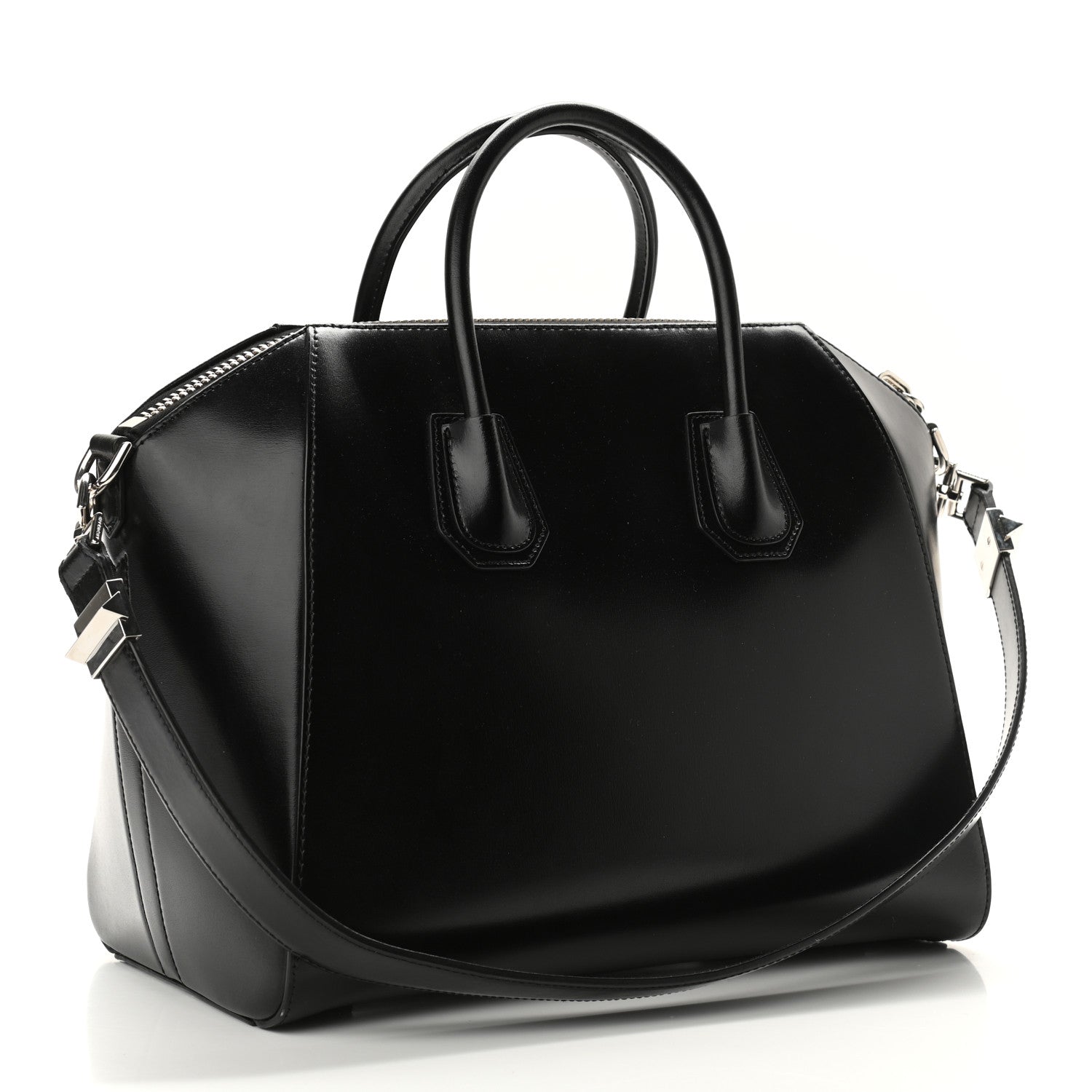 Givenchy Shiny Lord Calfskin Medium Antigona Black 3 of 10