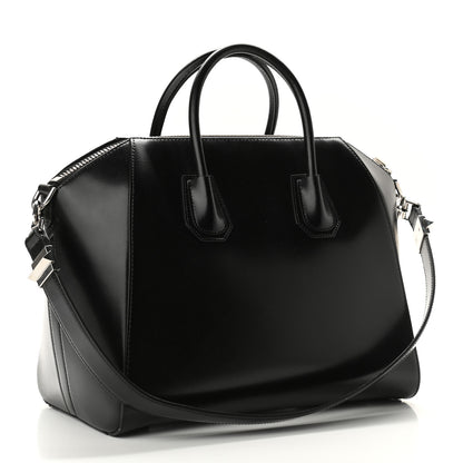 Givenchy Shiny Lord Calfskin Medium Antigona Black 3 of 10