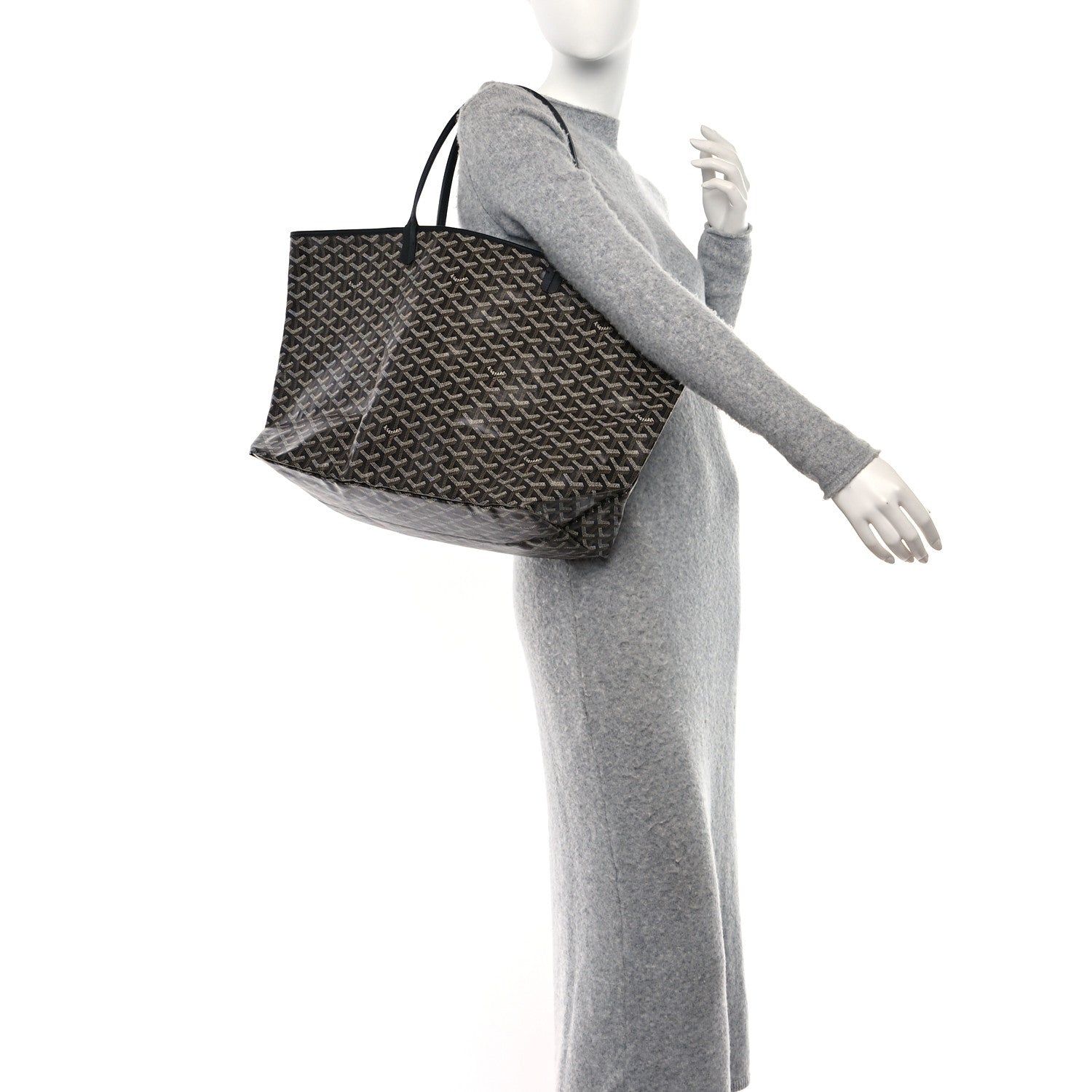 Goyard Goyardine Saint Louis GM Black 2 of 10