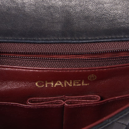 Chanel Lambskin Quilted Mini Square Flap Black 8 of 9