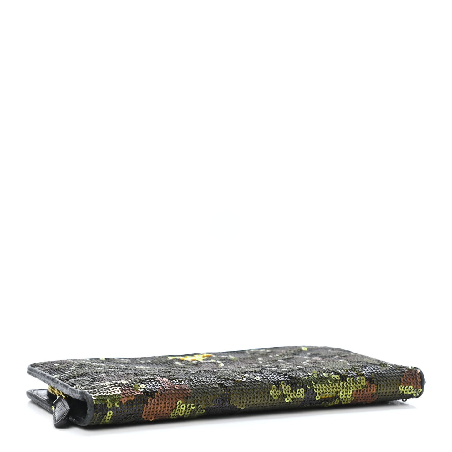Sequin Camouflage Continental Wallet Mimetico