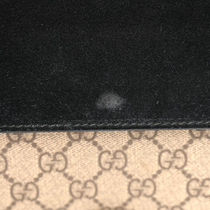 Gucci GG Supreme Monogram Crystal Small Dionysus Shoulder Bag Black 13 of 13