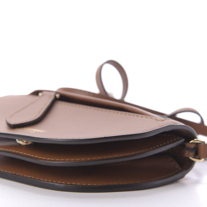 Burberry Calfskin Micro Olympia Card Case Warm Tan 7 of 9