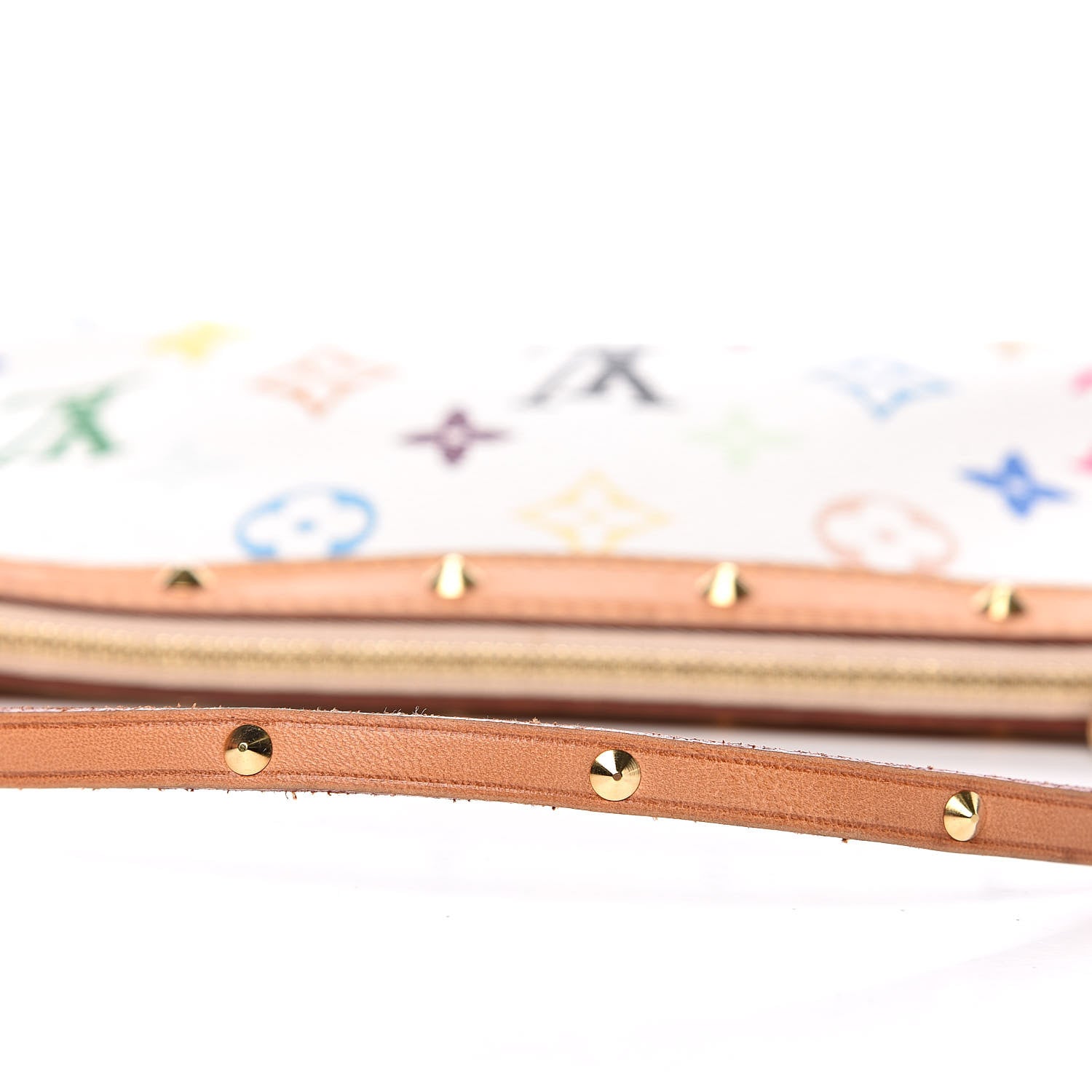Louis Vuitton Monogram Multicolor Pochette Accessories White 11 of 13