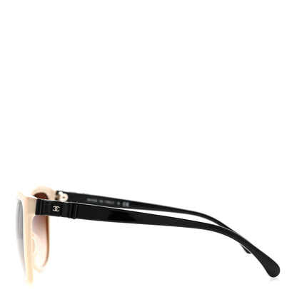 Chanel Butterfly Charms Sunglasses 5281-Q Beige Black 3 of 8
