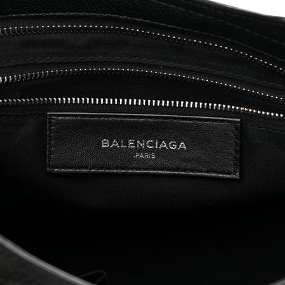 Balenciaga Chevre Silver Metallic Edge Hardware S City Black 6 of 12