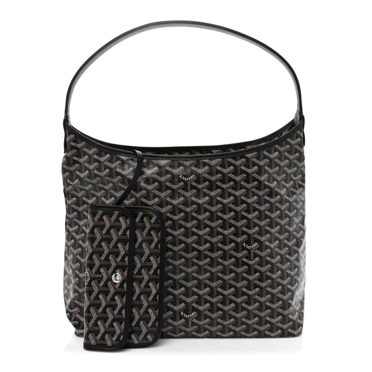 Goyardine Boheme Hobo Black