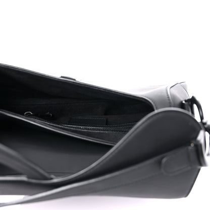 Christian Dior Ultra Matte Calfskin Saddle Bag Black 4 of 15