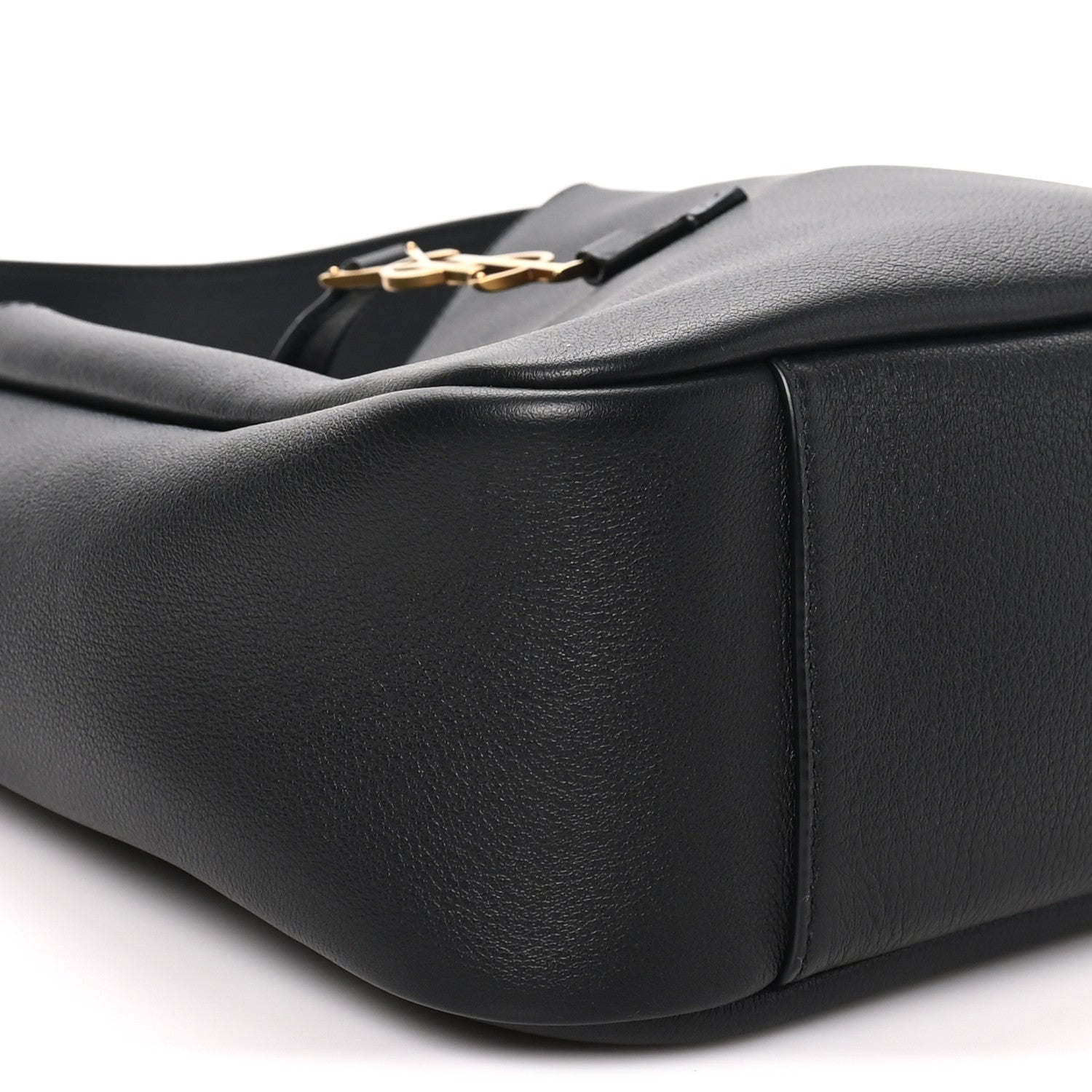 Saint Laurent Smooth Calfskin Small Le 5 A 7 Soft Hobo Black 8 of 9