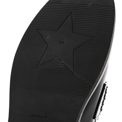Christian Dior Brushed Calfskin Boy Loafers 35.5 Black White 17 of 19