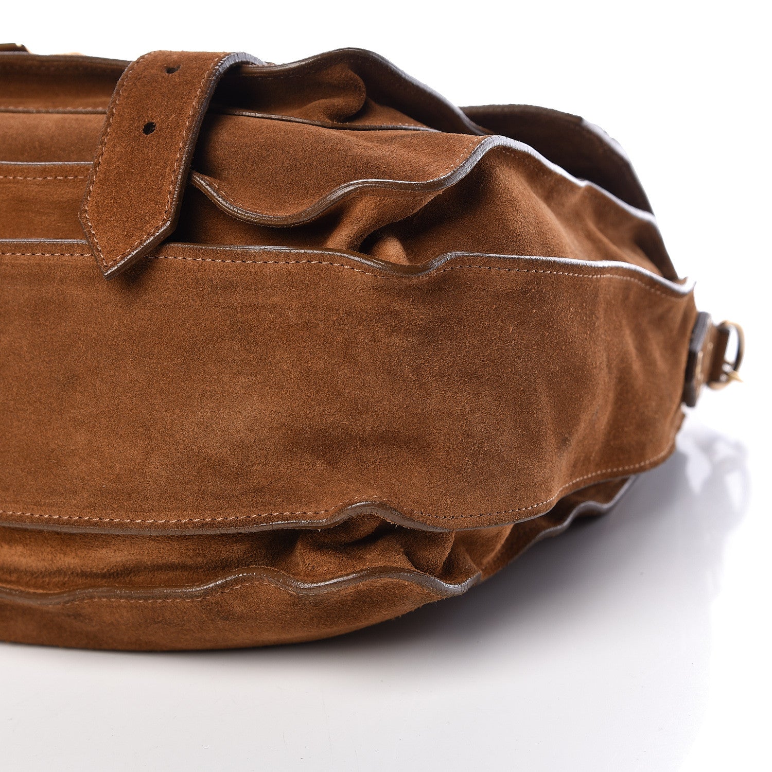 Proenza Schouler Suede Large PS1 Satchel Tobacco 16 of 19