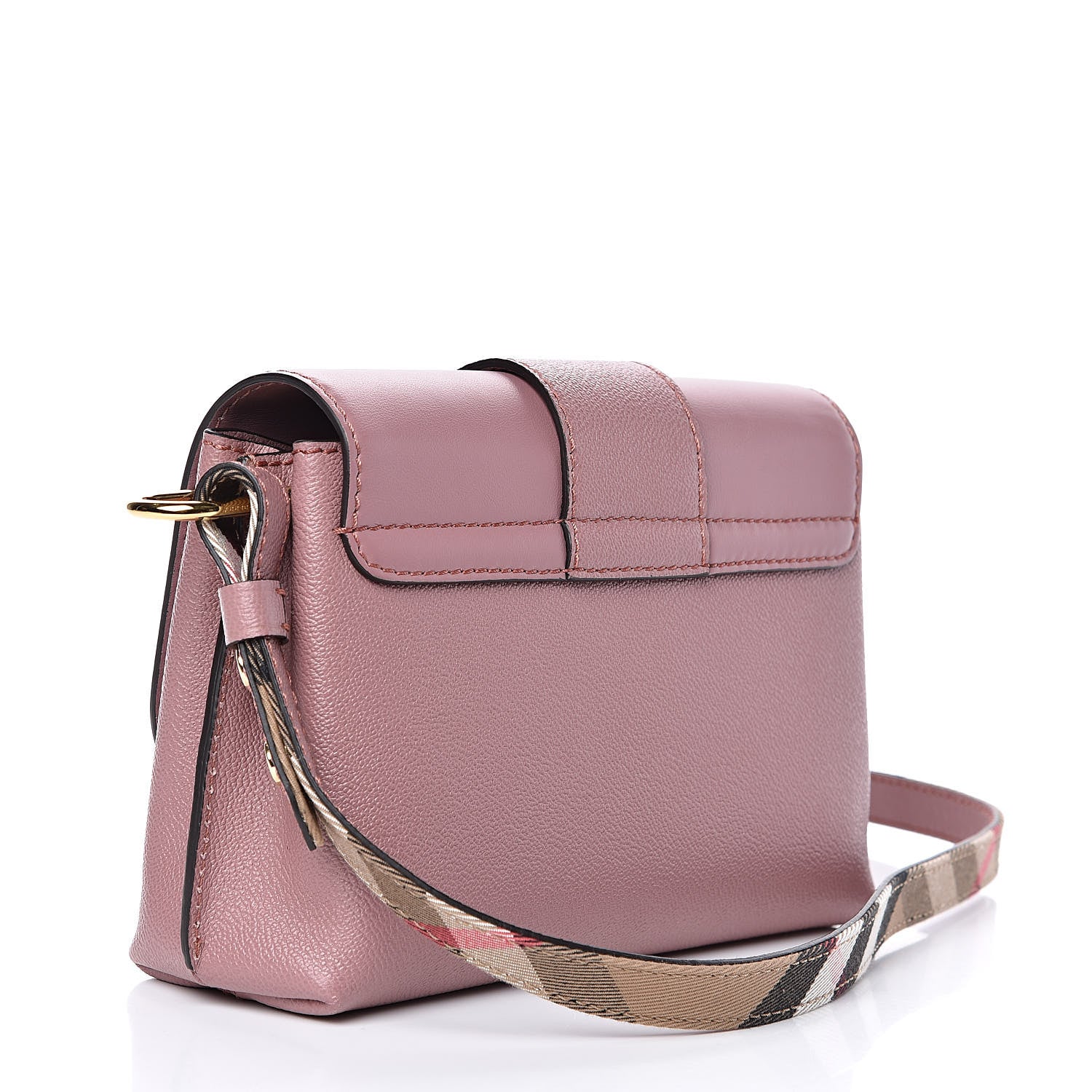 Burberry Soft Grain Calfskin Small Medley Crossbody Dusty Pink 3 of 8
