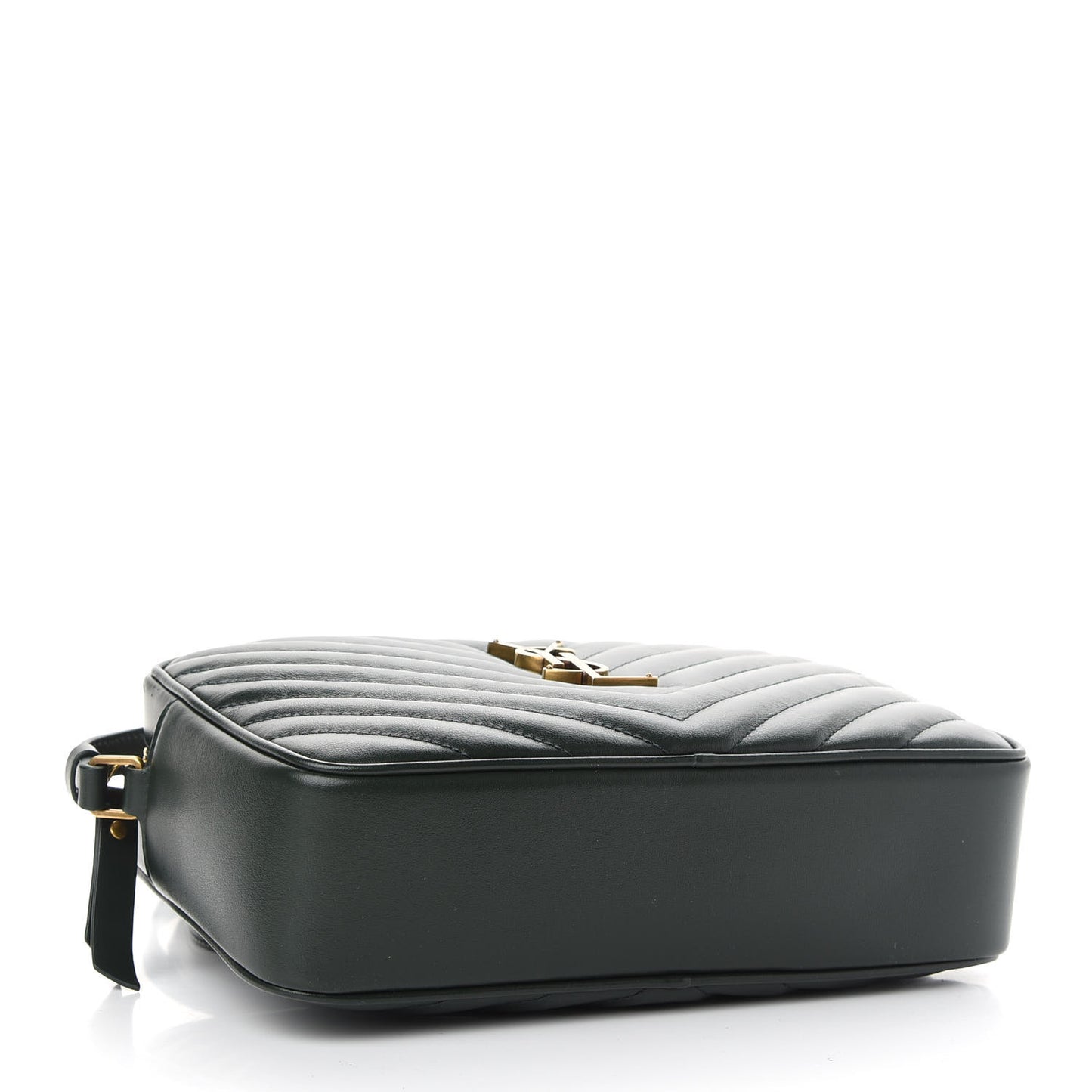 Calfskin Matelasse Monogram Lou Camera Bag Military Green