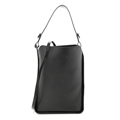 Balenciaga Calfskin Logo Embossed Small Tool 2.0 North-South Tote Black 4 of 15