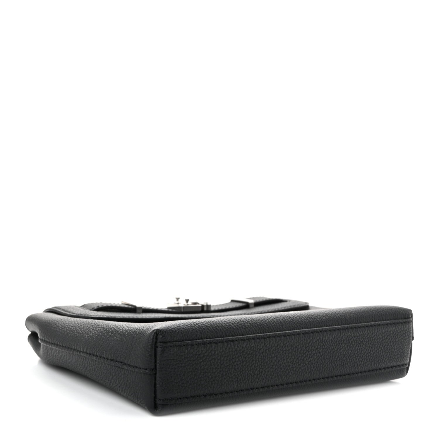 Louis Vuitton Cuir Millesime Georges Pouch Black 4 of 9
