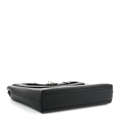 Louis Vuitton Cuir Millesime Georges Pouch Black 4 of 9