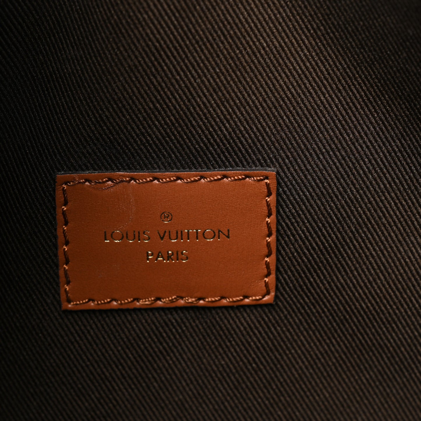 Reverse Monogram Loop Hobo