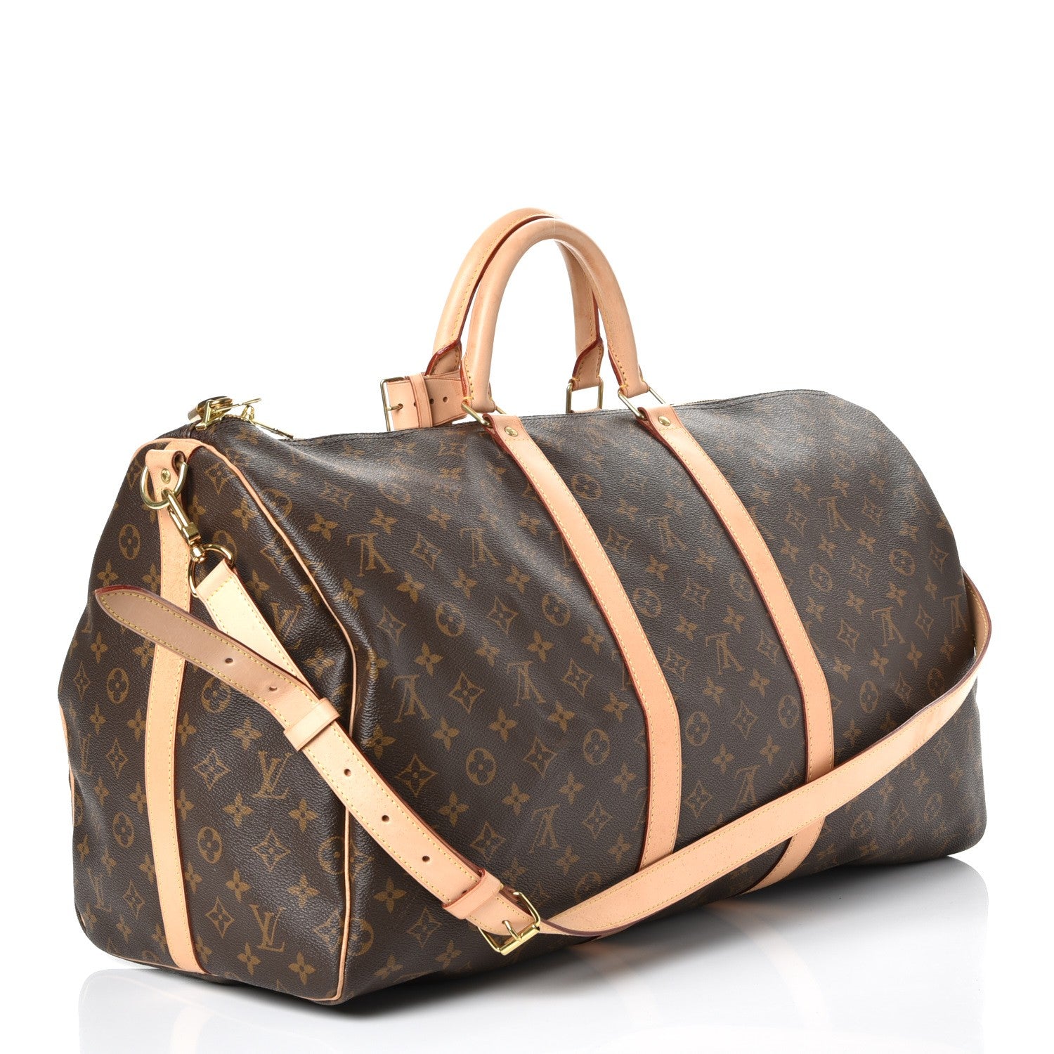 Louis Vuitton Monogram Keepall Bandouliere 55 3 of 8