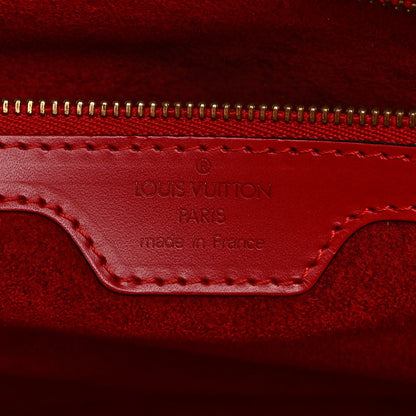 Louis Vuitton Epi Lussac Castillan Red 6 of 10