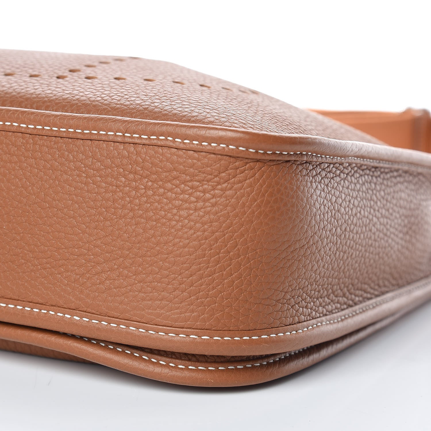 Hermes Taurillon Clemence Evelyne III PM Gold 6 of 9