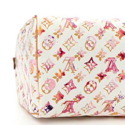 Louis Vuitton Watercolor Aquarelle Speedy 35 White 8 of 10