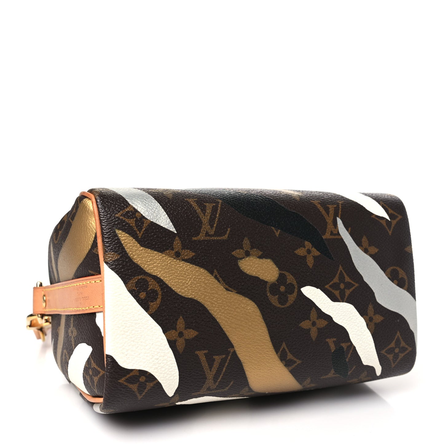 X LOL Monogram Speedy BB Gold Silver