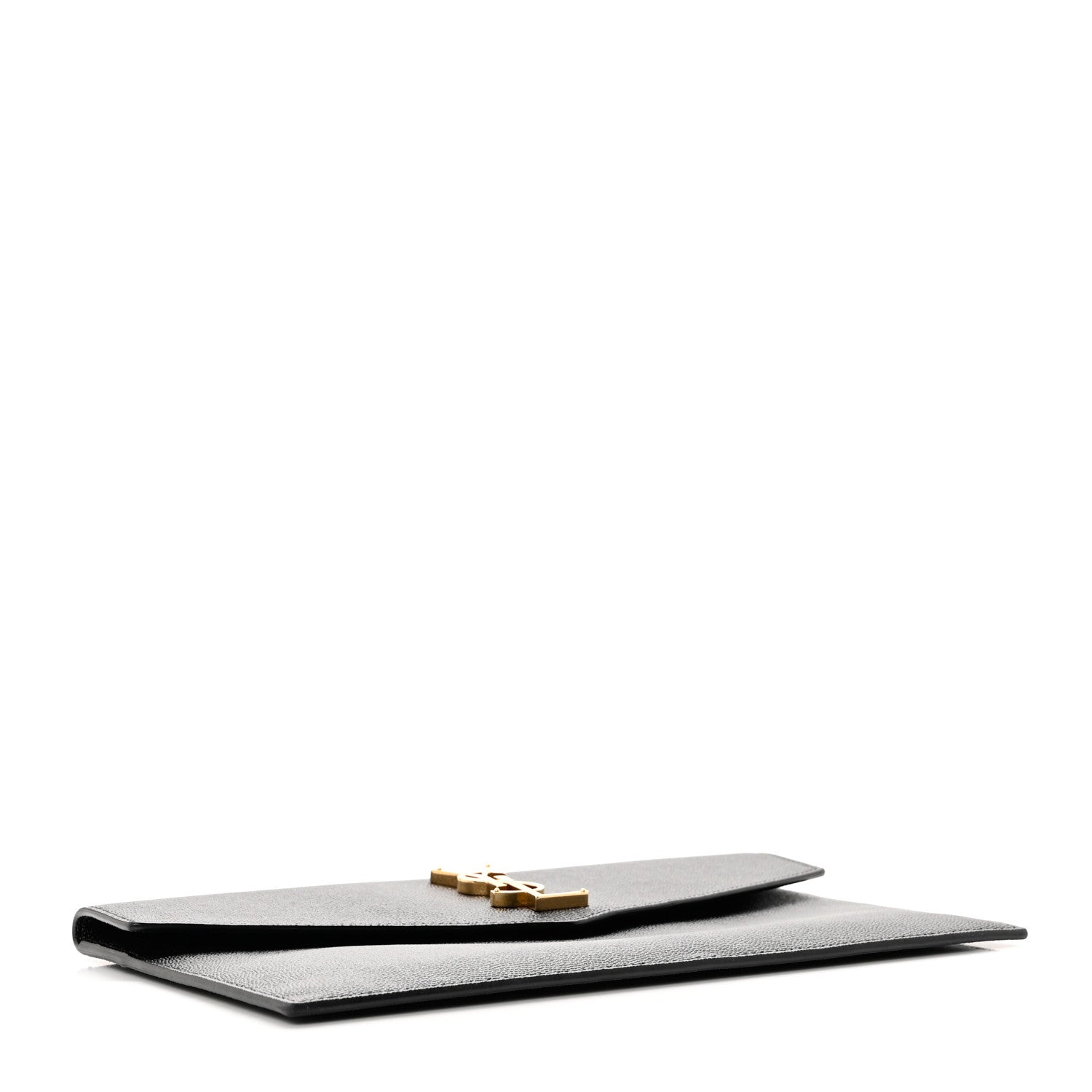 Saint Laurent Grain De Poudre Uptown Pouch Black 3 of 7