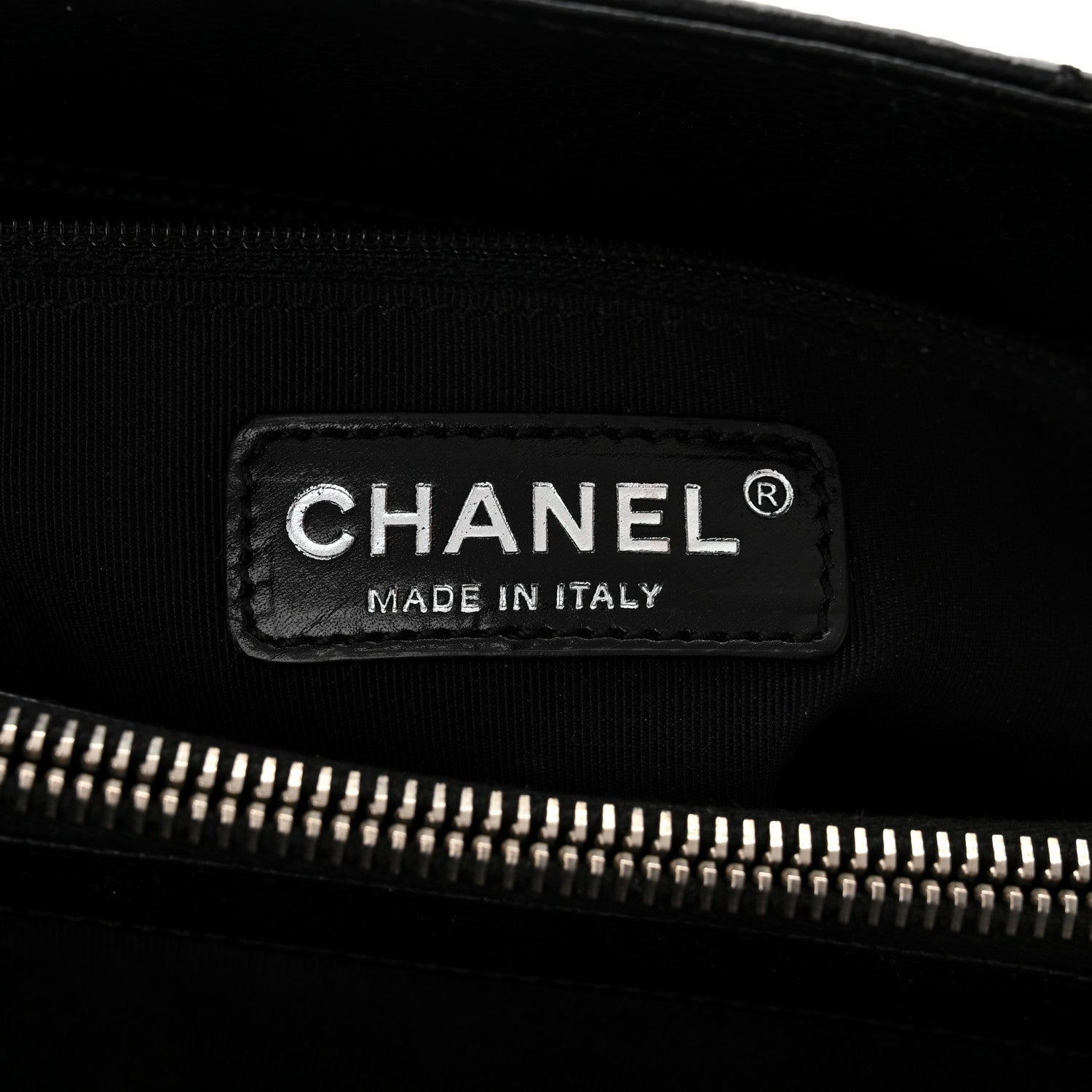 Chanel Caviar Quilted Grand Shopping Tote GST Black 6 of 11