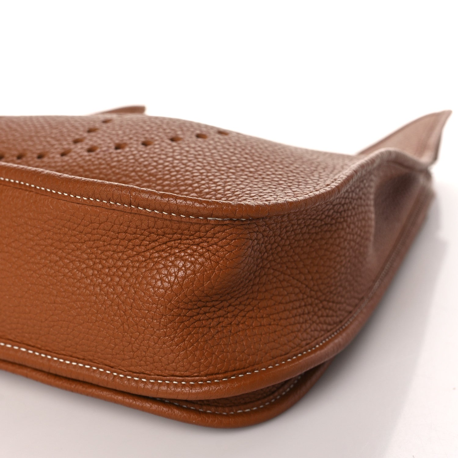 Hermes Taurillon Clemence Evelyne III PM Gold 9 of 10