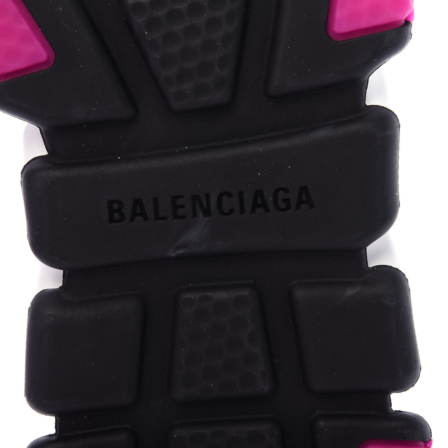Balenciaga Neoprene Knit Womens Hi Speed Sneakers 37 Fuchsia 8 of 8
